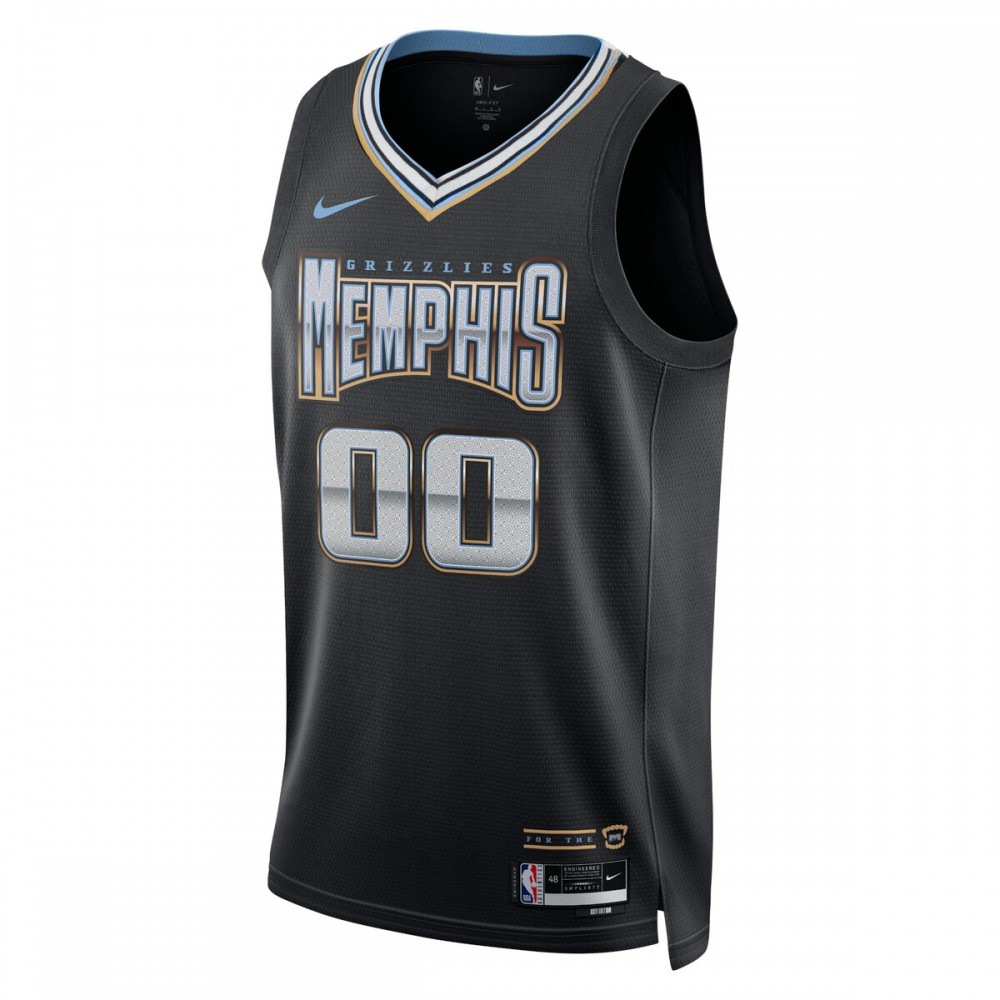 Memphis Grizzlies Unisex 2022/23 Swingman Custom Jersey - City Edition - Black-Pro Kit Vault | Brand New 26/27 Sports Jerseys